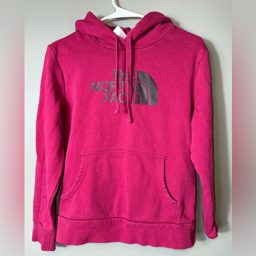 The North Face Women’s Hooded Sweatshirt Medium Pink